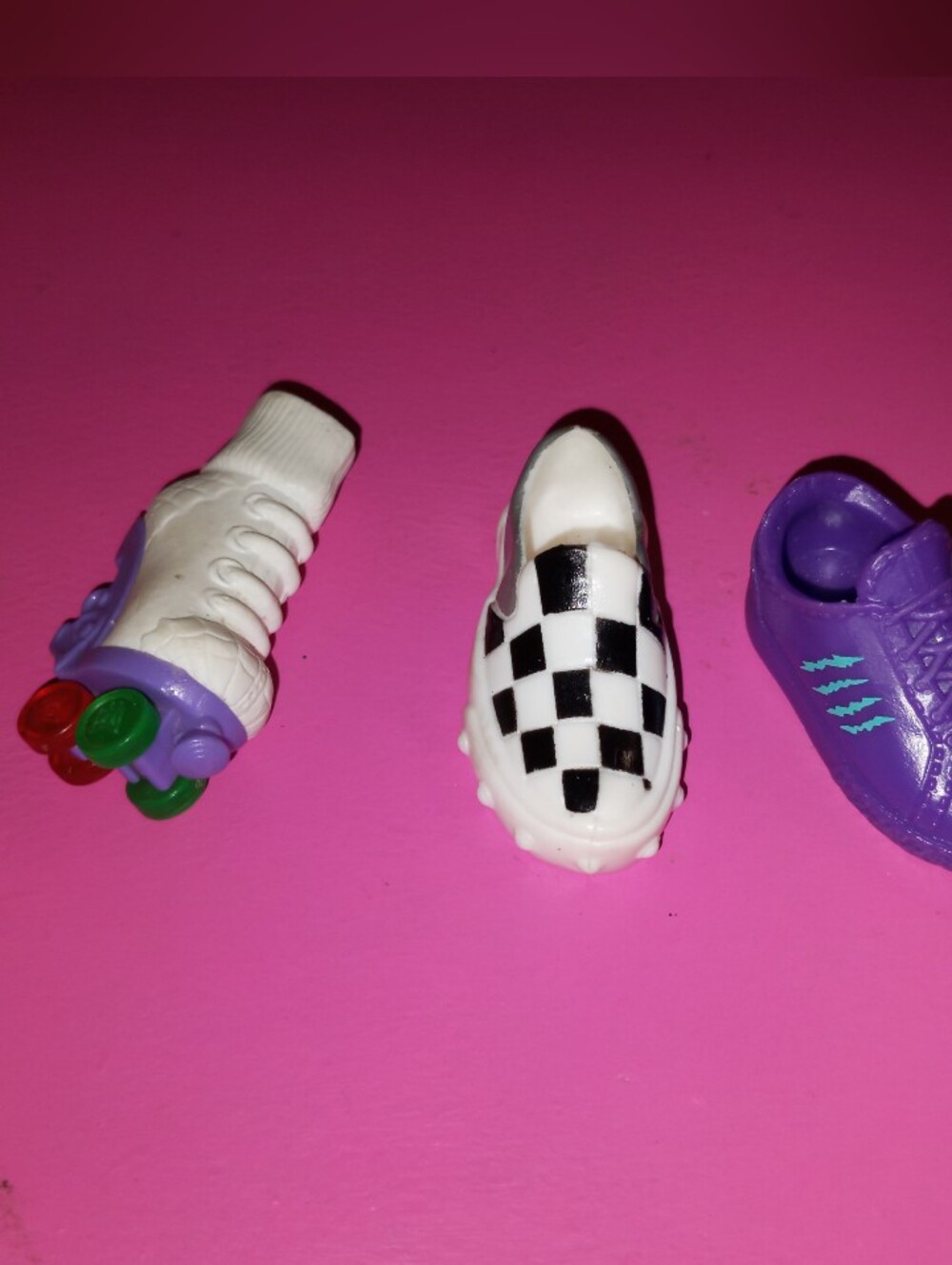 Monster high doll single shoes deuce clawd & operetta skate